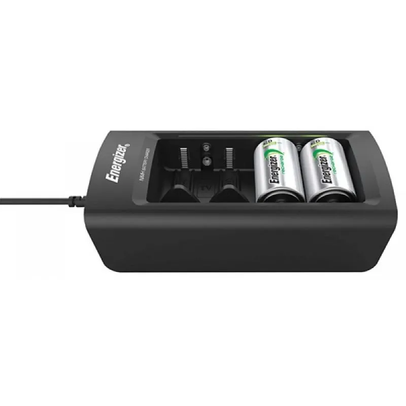 Chargeur de piles rondes NiMH avec accus Energizer Pro Charger CHPRO ❘  Bricoman