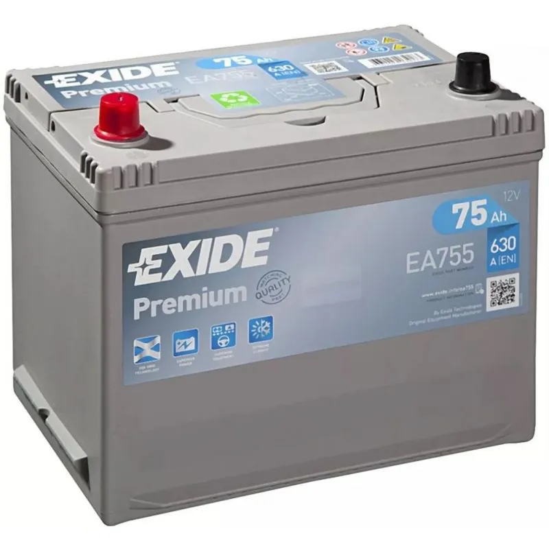 Batterie Exide Premium EA755