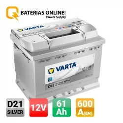 Batterie Varta D21 61Ah