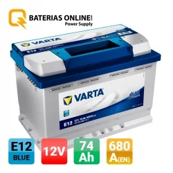 Batterie Varta E12 74Ah