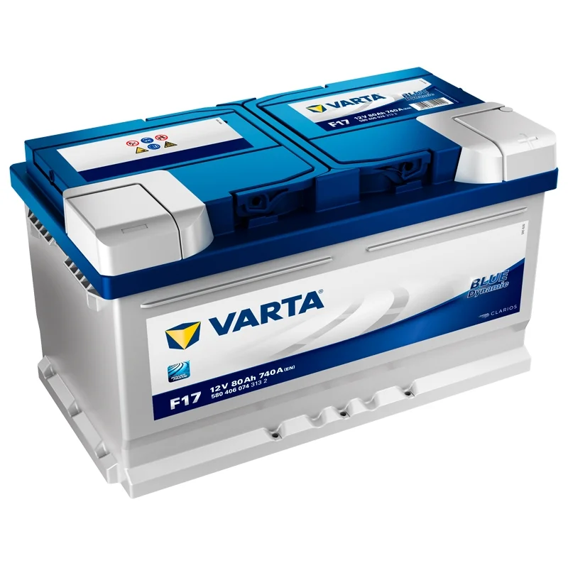 Batterie Varta F17 80Ah Varta De 80Ah à 105Ah