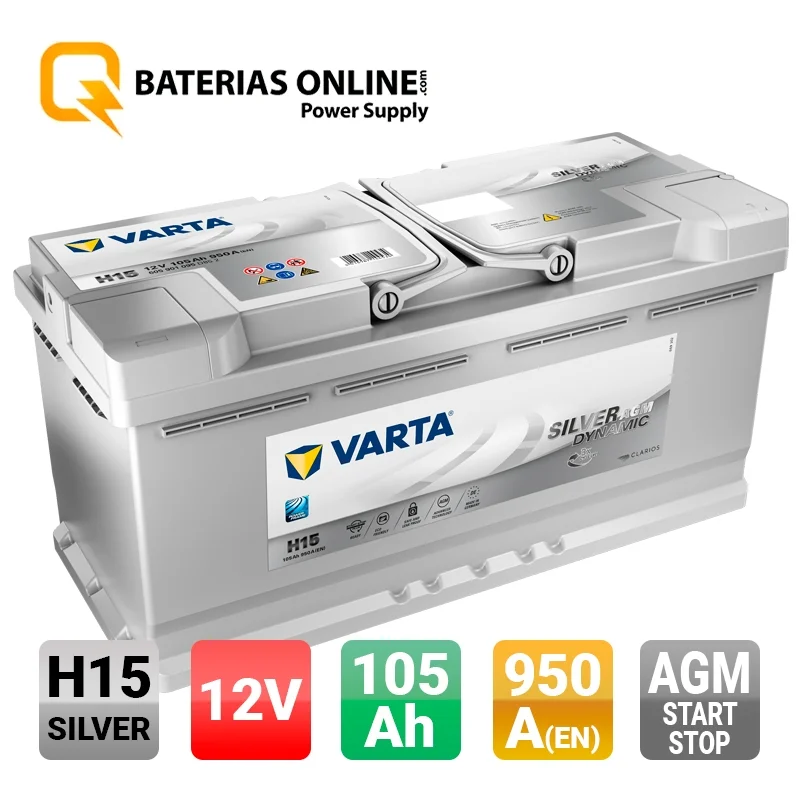 Batterie Varta H15 105Ah Varta Start Stop
