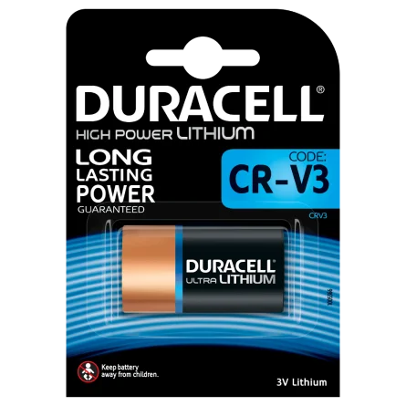 Piles Duracell CR-V3 Ultra Lithium (1 Unité)