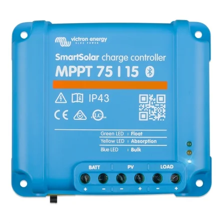Contrôleur de charge Victron SmartSolar MPPT 75/15