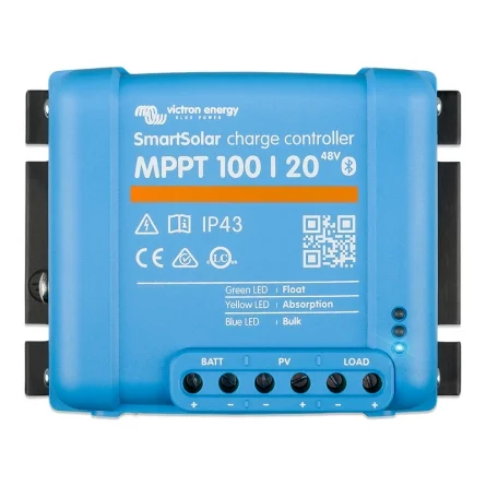 Contrôleur de charge Victron SmartSolar MPPT 100/20 48V
