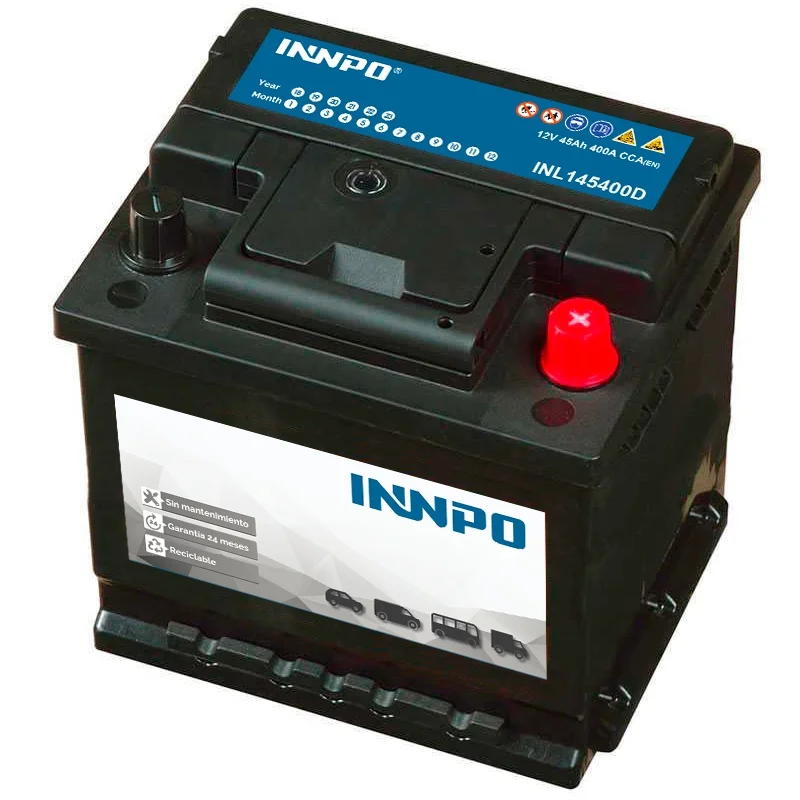 Batterie de voiture INNPO 45Ah 400A