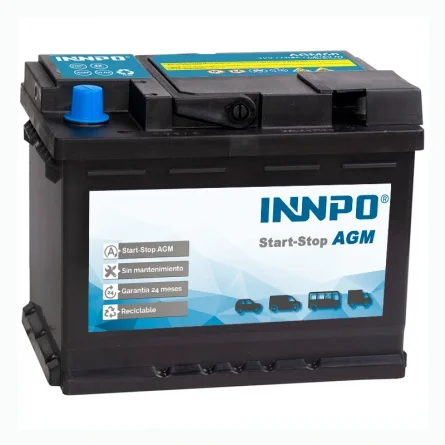 Batterie INNPO AGM 60Ah 680A