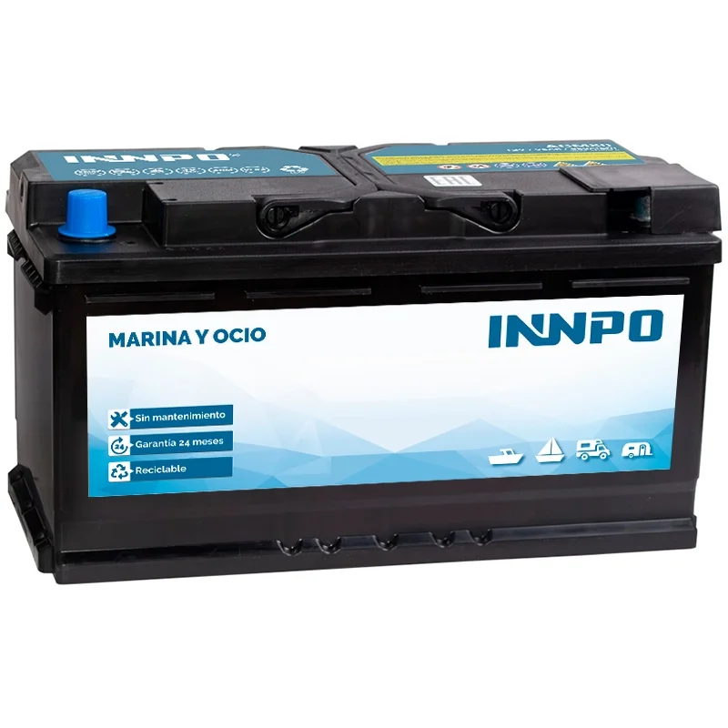 Batterie INNPO AGM 100 ah Marina y Ocio