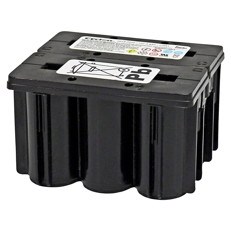 Batterie au Plomb-Acide AGM 12V 2.5Ah EnerSys CYCLON 0819-0020 Monobloc D Cell 2x3