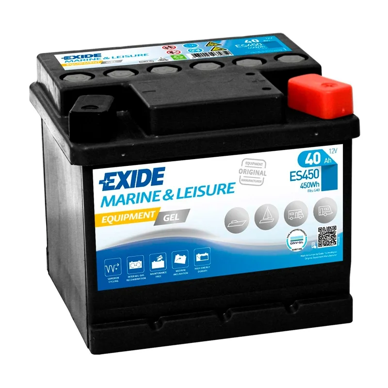 Batterie Exide ES450 GEL 40Ah