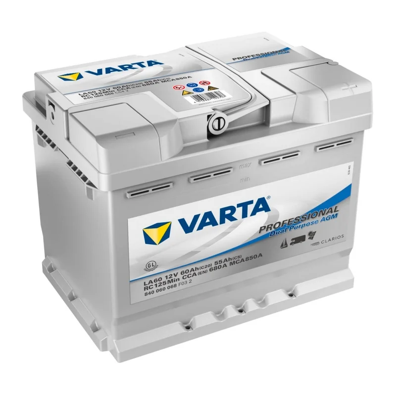 Batterie de démarrage Varta Professionnal L2 LFS60 12V 60Ah / 540A