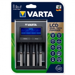 Chargeur VARTA Dual Tech pour batteries rechargeables NiMH Li-ION