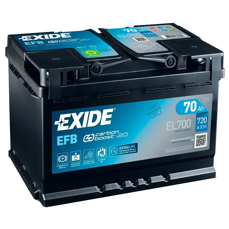Batterie Exide EL700 70Ah