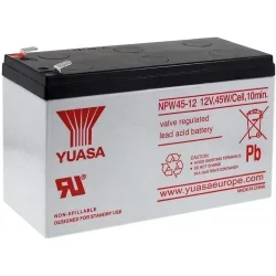 Batterie au Plomb-Acide AGM 12V 8.5Ah YUASA NPW45-12