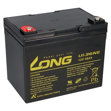 Batterie au Plomb-Acide AGM 12V 36Ah LONG U1-36NE