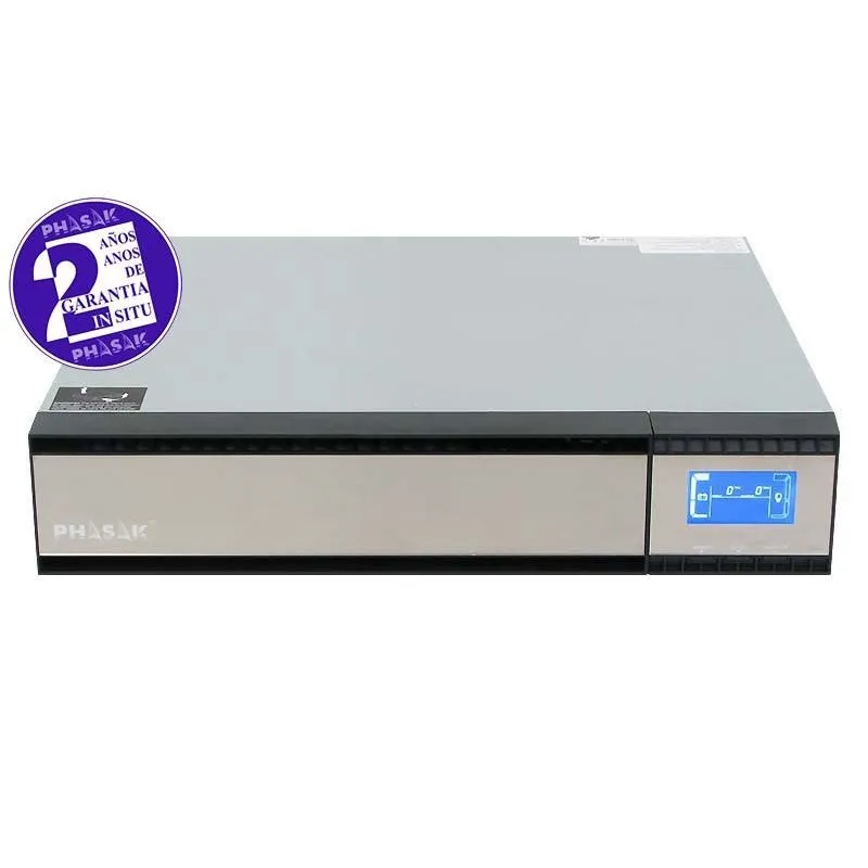 UPS Phasak Pro-Rack 3000 VA Online LCD 19"