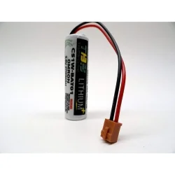 Batterie Lithium CS1W-BAT01 (Pile + Connecteur) PLC 3.6V 2700mAh