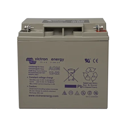 Batterie au Plomb-Acide AGM 12V 22Ah Victron Cyclique