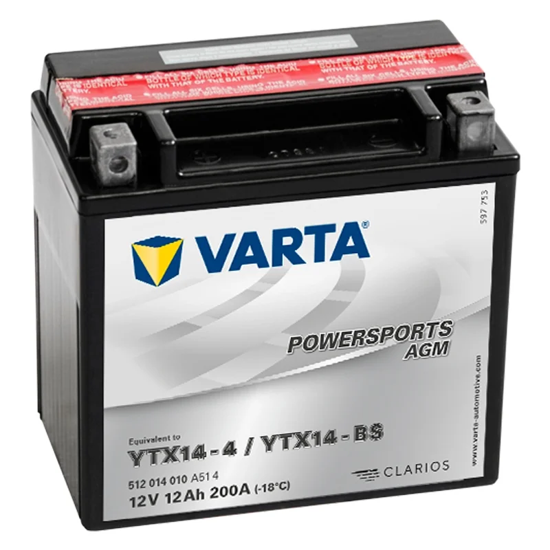 Batterie Varta YTX14-BS