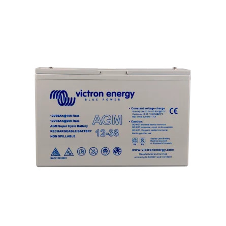 Batterie au Plomb-Acide AGM 12V 38Ah Victron Cyclique