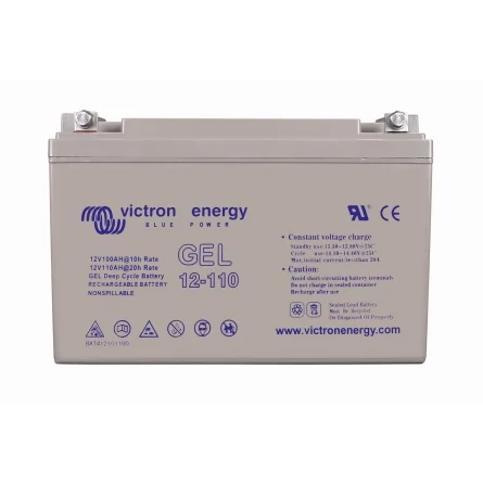 ▷ Batterie au Plomb GEL Victron 12V 110Ah Teleco Marine Energie Solaire