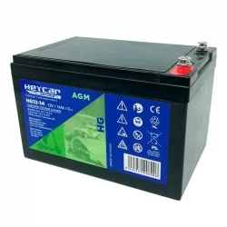 Batterie au Plomb-Acide AGM 12V 14Ah GEL Hybride