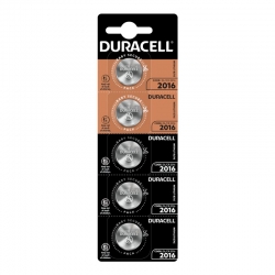 Duracell piles CR2016 Pack de 5