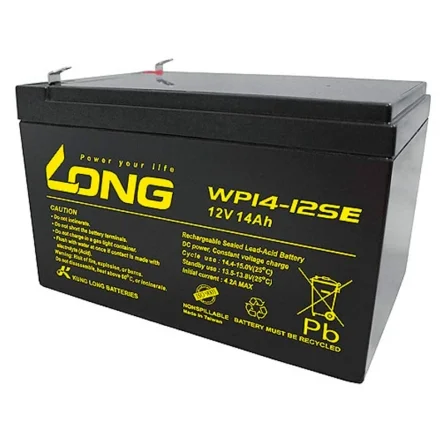 Batterie au Plomb-Acide AGM 12V 14Ah LONG WP14-12SE
