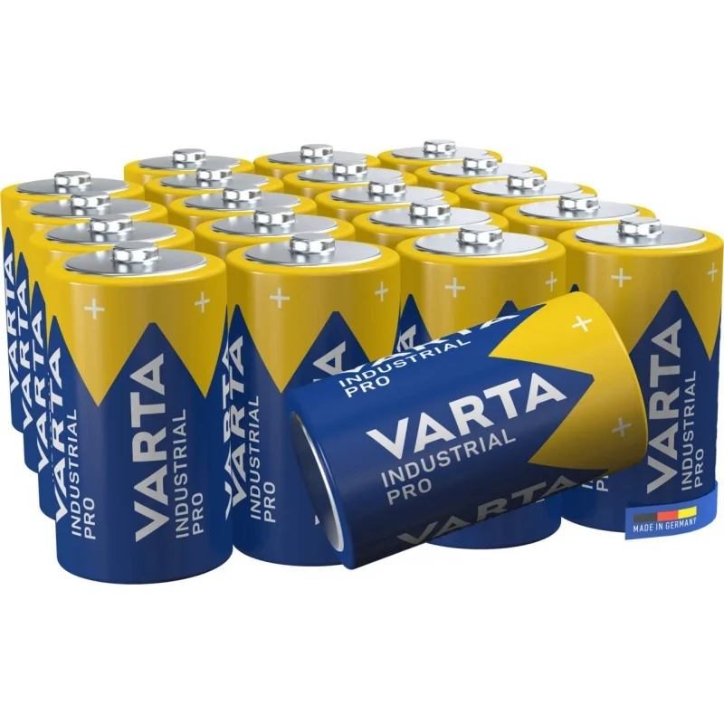▷ Piles Alcalines Varta Industrial Pro 9V (20 Unités)