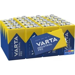 Piles Varta Industrial Pro 9V 6LR61 (20 unités)