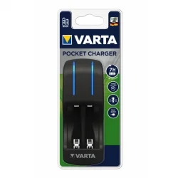 Chargeur de poche Varta pour piles rechargeables AA, AAA Ni-Mh