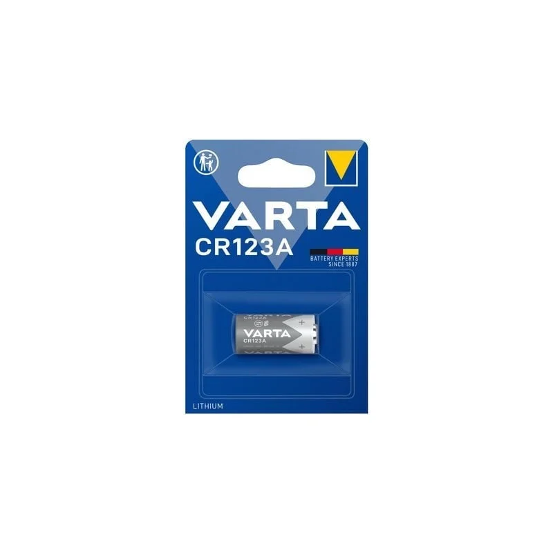 Piles au Lithium Varta CR123A Lithium Special (1 Unité)