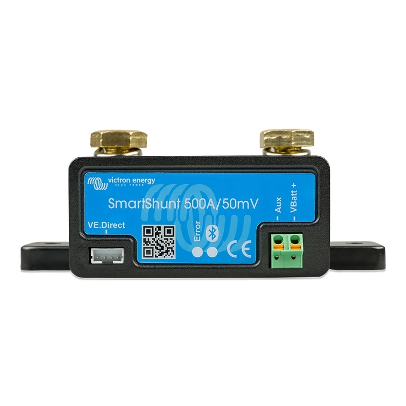 Contrôleur de batterie Victron SmartShunt 500A/50mV avec Bluetooth