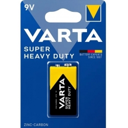 VARTA Super Heavy Duty 9V Piles Blister 1