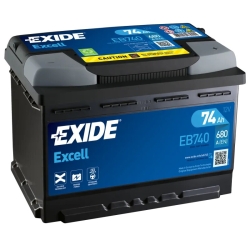 Batterie Exide Excell EB740