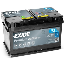 Batterie Exide Premium EA722