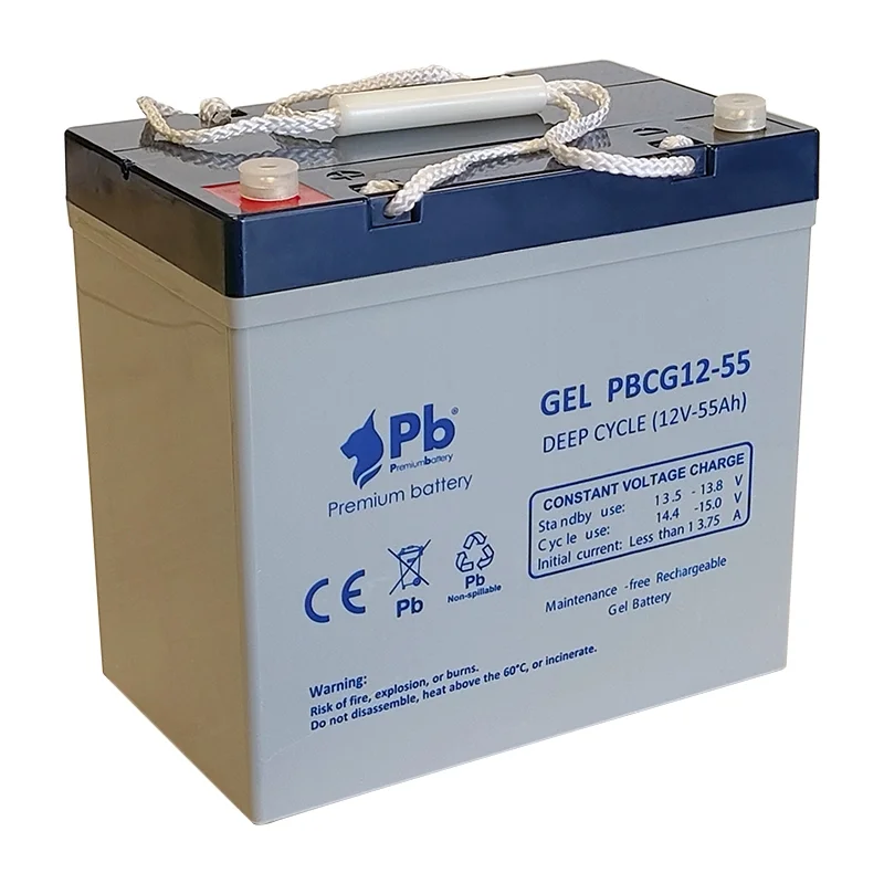 Batterie au Plomb-Acide GEL 12V 55Ah