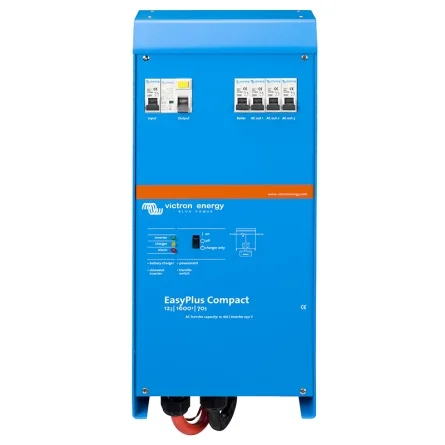 Chargeur Onduleur - Commutateur de Transfert CA et Distribution CA Victron Compact EasyPlus C 12/1600-70/16 Tout-en-Un