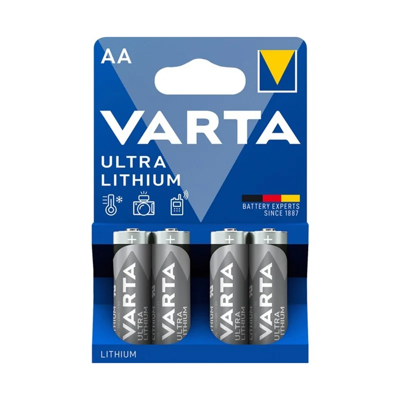 Piles au Lithium Varta AA Ultra Lithium (4 Unités)