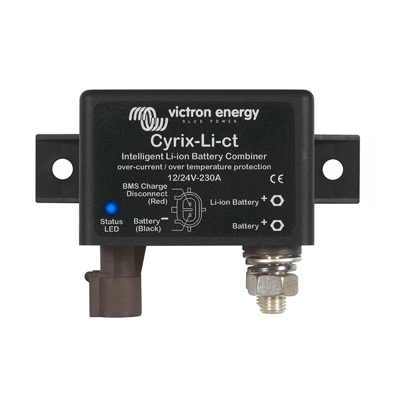 Coupleur de Batteries Victron Cyrix-Li-ct 12/24 230V Intelligent Combiner