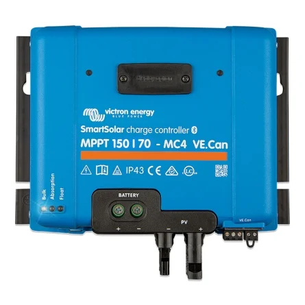Contrôleur de Charge Victron SmartSolar MPPT 150/70-MC4 VE.Can