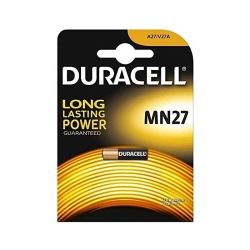 Piles Alcalines Duracell MN27 Long Lasting Power (1 Unité)