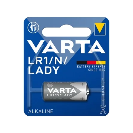 Piles Alcalines Varta LR1 N LADY Alkaline Special (1 Unité)