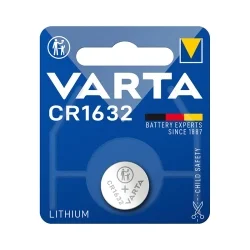 Piles Boutons au Lithium Varta CR1632 (1 Unité)