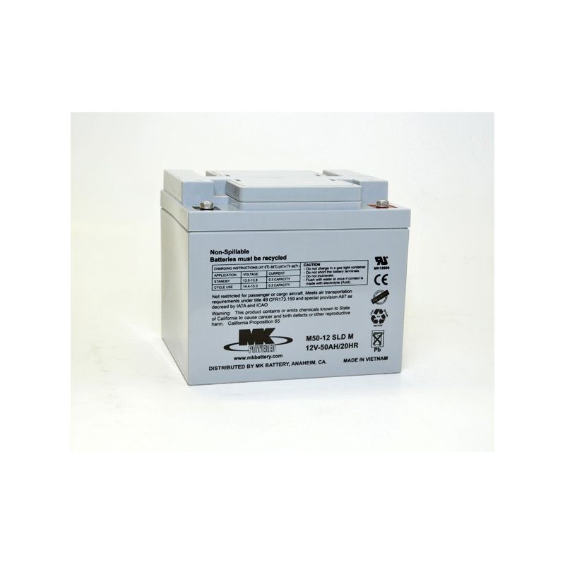 Batería AGM Marca MK mod. 12V 50A