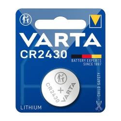 Piles Boutons au Lithium Varta CR2430 (1 Unité)