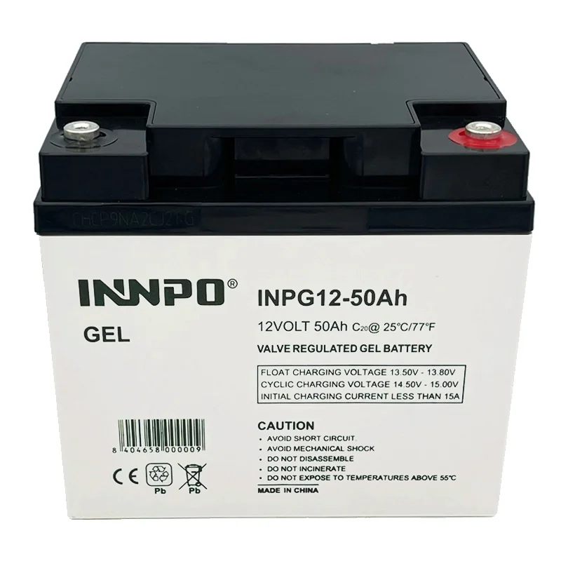 Batterie GEL au Plomb 12V 50Ah