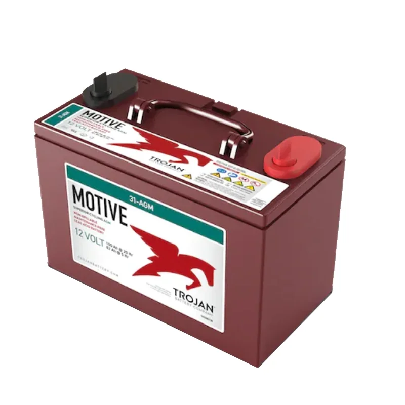 ▷ Batterie au Plomb AGM 12V 100Ah Trojan Motive 31-AGM