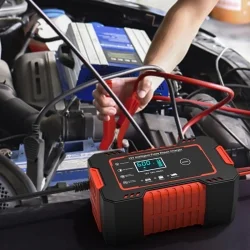 Chargeur Intelligent 12V 24V 6A pour Batteries au Plomb