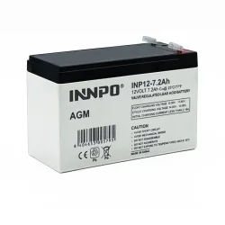 ▷ Batterie au Plomb AGM 12V 7.2Ah Alimentation de Secour, UPS, Machine
